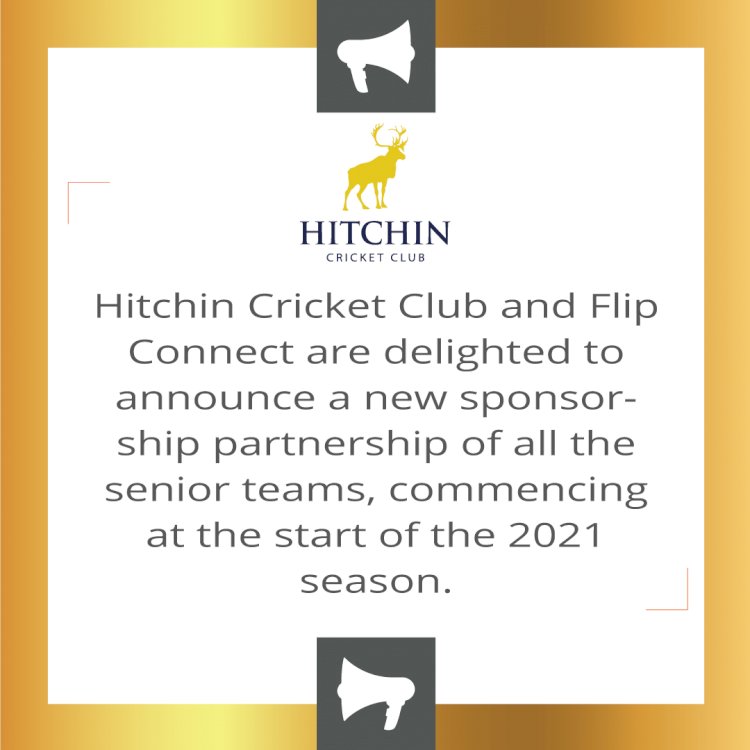 Hitchin Cricket Club Announces New Sponsorship