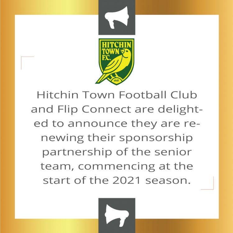 Hitchin Town FC Renewed Sponsorship